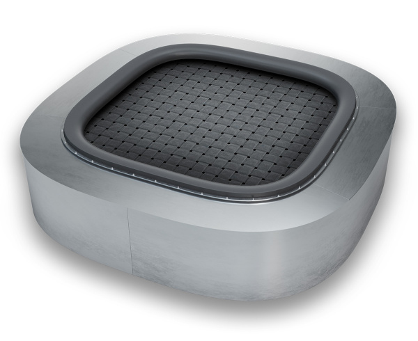 Встраиваемый батут (полотно из армированной ленты) Ø 1000 мм