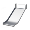 Открытая горка на склон H=2000 W=2000