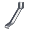 Открытая горка на склон H=1500 W=460