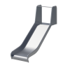 Открытая горка на склон H=1000 W=690
