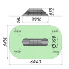 Фото Тоннель проходной на склон  D=790 L=3000 AGEO-TNN.3000.790 | ANIMATO
