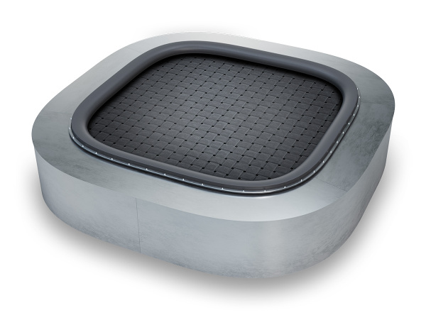 Встраиваемый батут (полотно из армированной ленты) Ø 1240 мм