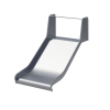 Открытая горка на склон H=1000 W=1200